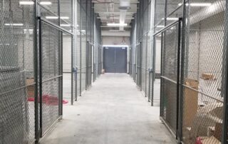 Warehouse fencing system
