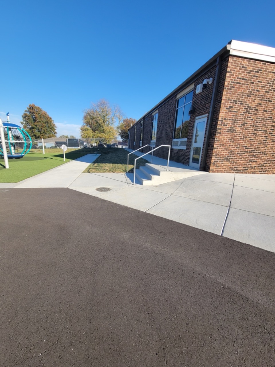 concrete flatwork projects at elementary school